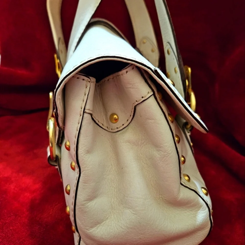Michael Kors White Berkley Shoulder Bag